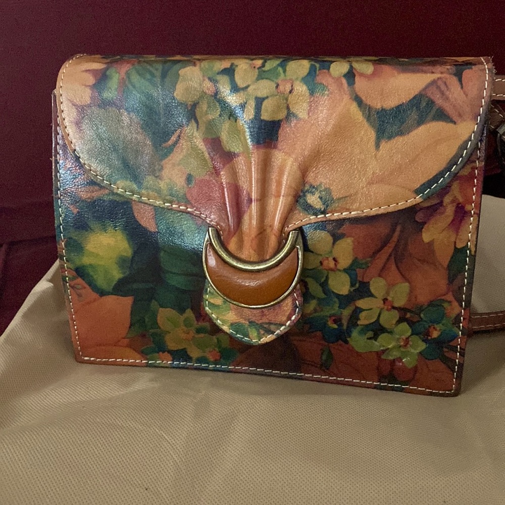 Patricia Nash Italian Leather Handbag - Picture 1 of 7